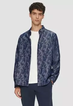 Рубашка s.Oliver, темно-синий