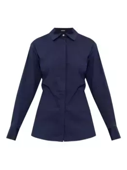 Рубашка с открытой спиной Cult Gaia, синий