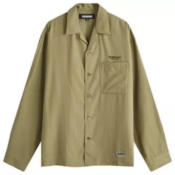 Рубашка с открытым воротником Neighborhood, зеленый