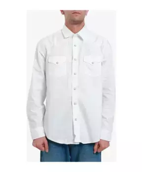 Рубашка с оксфордским воротником и карманами Roy Roger'S, белый