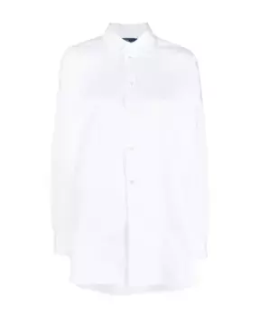 Рубашка с планкой на пуговицах в стиле casual Polo Ralph Lauren, белый