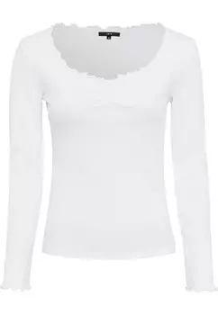 Рубашка с планкой на пуговицах Zero, белый