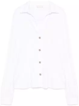 Рубашка с плиссированными рукавами LIU JO, белый