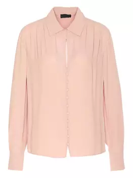 Рубашка с плиссировкой LIU JO, розовый