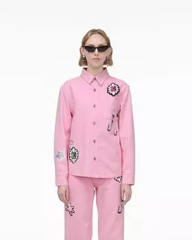 Рубашка с подвесным шармом Marc Jacobs, цвет Bow Pink