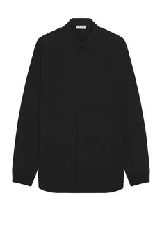 Рубашка с полупланкой Fear Of God, черный