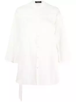 Рубашка с поясом Undercover, белый