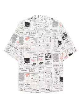 Рубашка с принтом «Айсберг» Iceberg, белый