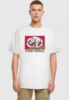 Рубашка с принтом ATTACK ecko unltd., белый