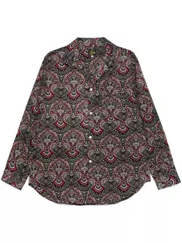 Рубашка с принтом «бандана» Needles, черный