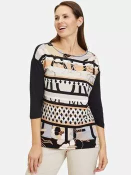 Рубашка с принтом Betty Barclay, черный