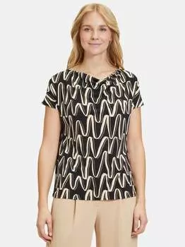 Рубашка с принтом Betty Barclay, черный