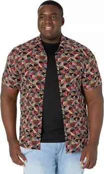 Рубашка с принтом Big & Tall Butler Johnny Bigg, цвет Rust