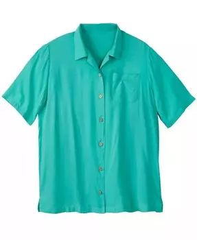 Рубашка с принтом Big & Tall KS Island KingSize, зеленый