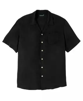 Рубашка с принтом Big & Tall KS Island KingSize, черный