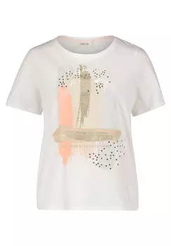 Рубашка с принтом Cartoon, белый