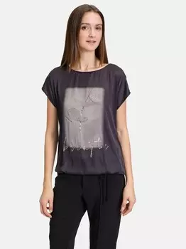 Рубашка с принтом Cartoon, черный