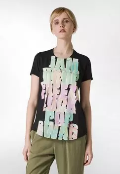 Рубашка с принтом Deha, черный