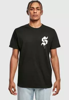 Рубашка с принтом DOLLAR SIGN Mister Tee, черный