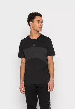 Рубашка с принтом ESSENT TEE Adidas Originals, черный