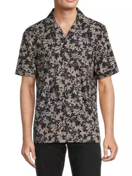 Рубашка с принтом Fistral French Connection, цвет Black Onyx