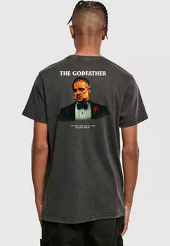 Рубашка с принтом GODFATHER VITO Merchcode, черный