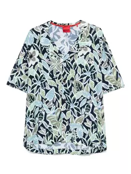 Рубашка с принтом HUGO, синий