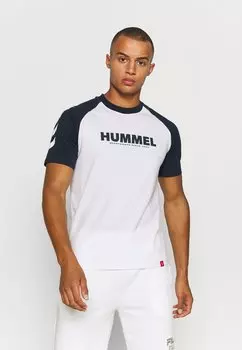 Рубашка с принтом Hummel LEGACY BLOCKED, цвет White