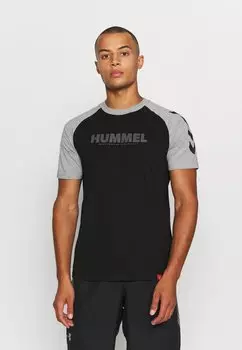 Рубашка с принтом Hummel LEGACY BLOCKED, цвет Black
