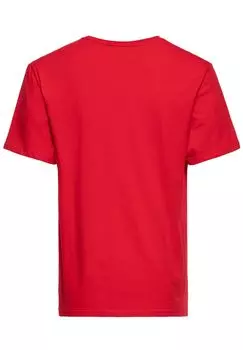 Рубашка с принтом и принтом спереди Man In Black KING KEROSIN, красный