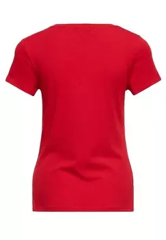 Рубашка с принтом и принтом винтажного автомобиля Лос-Анджелес Queen Kerosin, красный