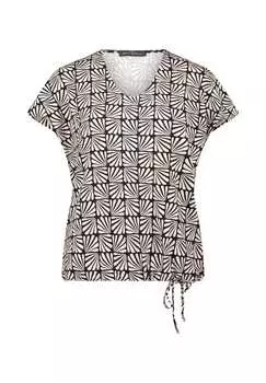 Рубашка с принтом и шнурком Betty Barclay, мультиколор