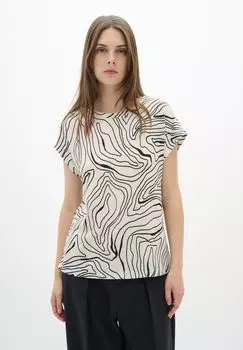 Рубашка с принтом InWear, черный