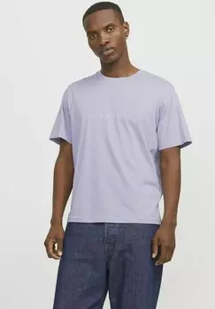 Рубашка с принтом JJESTAR NOOS Jack & Jones, сиреневый