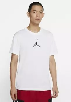 Рубашка с принтом Jordan JUMPMAN CREW, цвет Weissschwarz