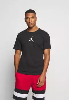 Рубашка с принтом Jordan JUMPMAN CREW, цвет Black/White