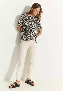 Рубашка с принтом KNOTEN Cecil, черный