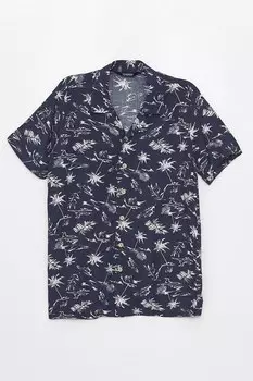 Рубашка с принтом Lc Waikiki, белый