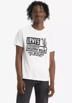 Рубашка с принтом Levi's, цвет Western Wear White