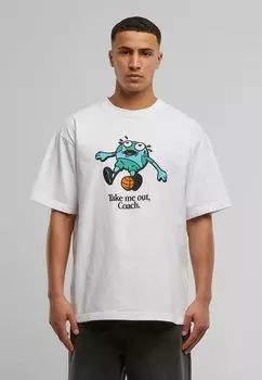 Рубашка с принтом Market, белый