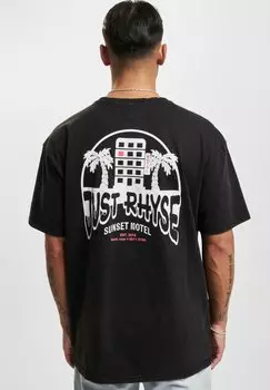 Рубашка с принтом MOTEL Just Rhyse, черный