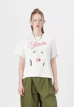 Рубашка с принтом MUSIC TEE GAP, кремовый