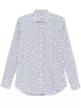 Рубашка с принтом пейсли ETRO, белый