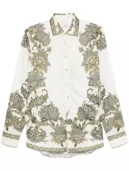 Рубашка с принтом пейсли ETRO, нейтральный