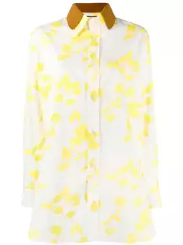 Рубашка с принтом Plan C, белый