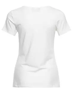 Рубашка с принтом, принтом спереди и круглым вырезом Gearhead Queen Kerosin, кремовый