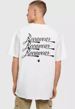 Рубашка с принтом Rocawear, белый