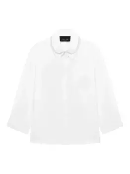 Рубашка с принтом Simone Rocha, белый