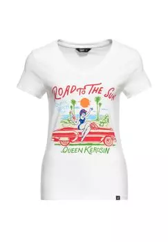 Рубашка с принтом спереди Road To The Sun Queen Kerosin