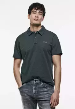 Рубашка с принтом STREET ONE MEN из мягкой смеси хлопка, зеленый